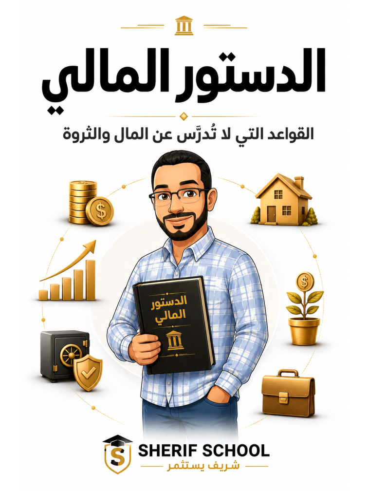 غلاف كتاب الدستور المالي