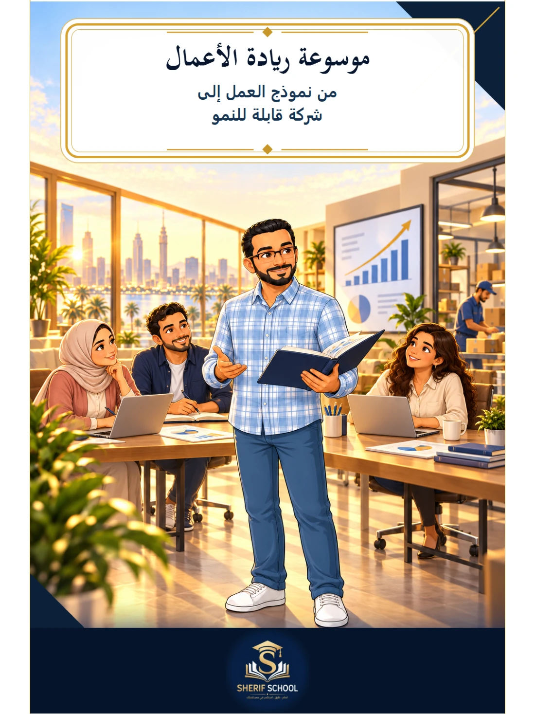 غلاف موسوعة ريادة الأعمال