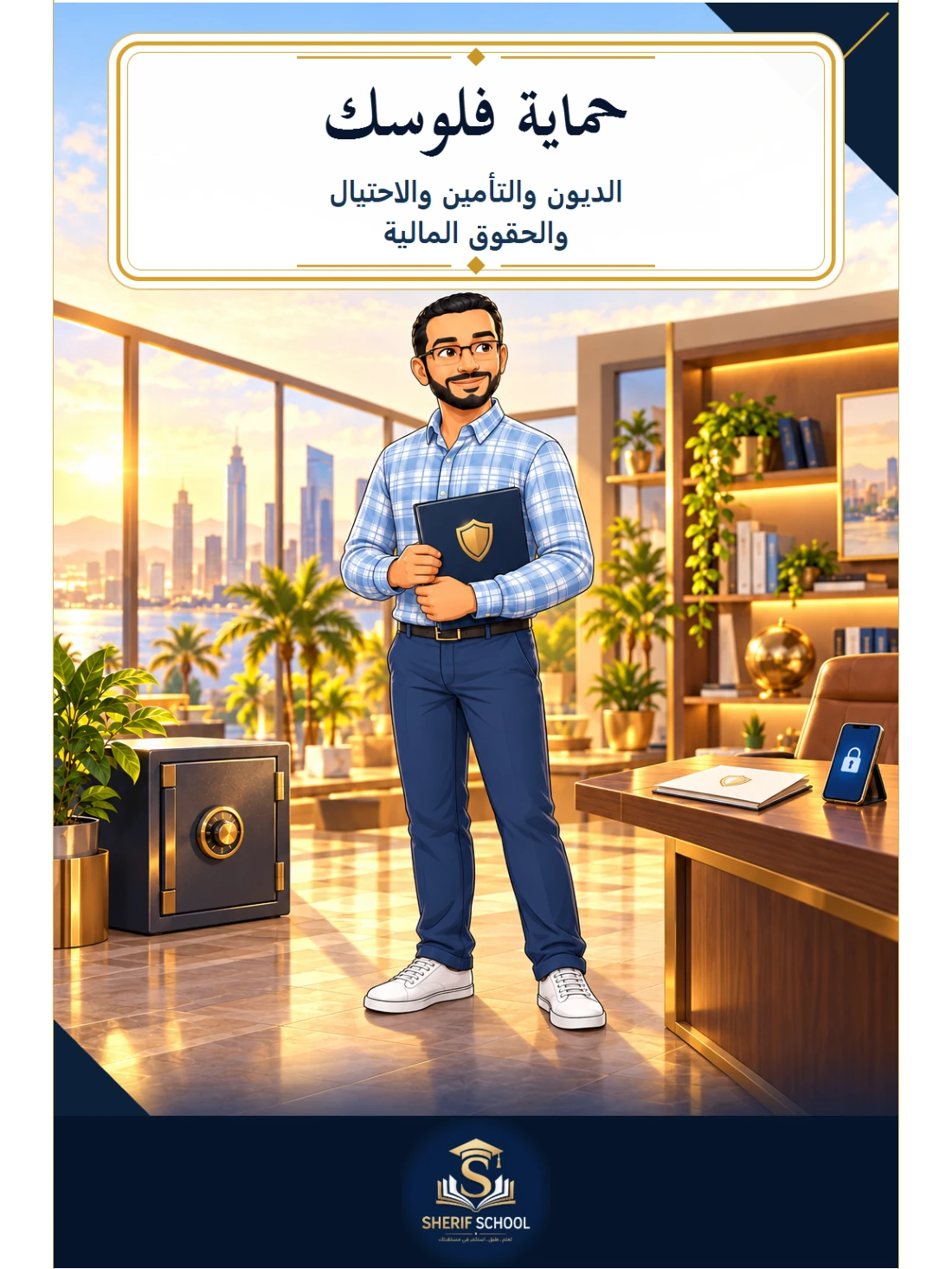 غلاف حماية فلوسك