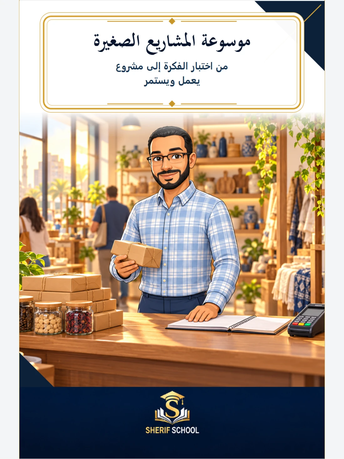 غلاف موسوعة المشاريع الصغيرة